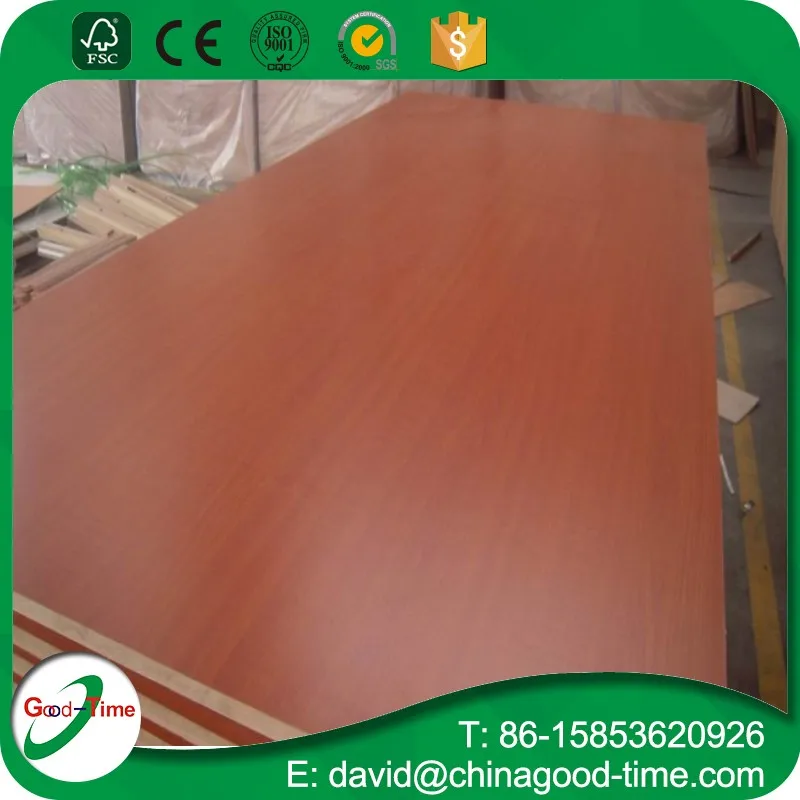 E1 And E2 Grade Melamine Mdf Board White One Side Or Two Sides Faced