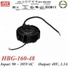 Meanwell HBG-160-48 48v round shape led tube driver