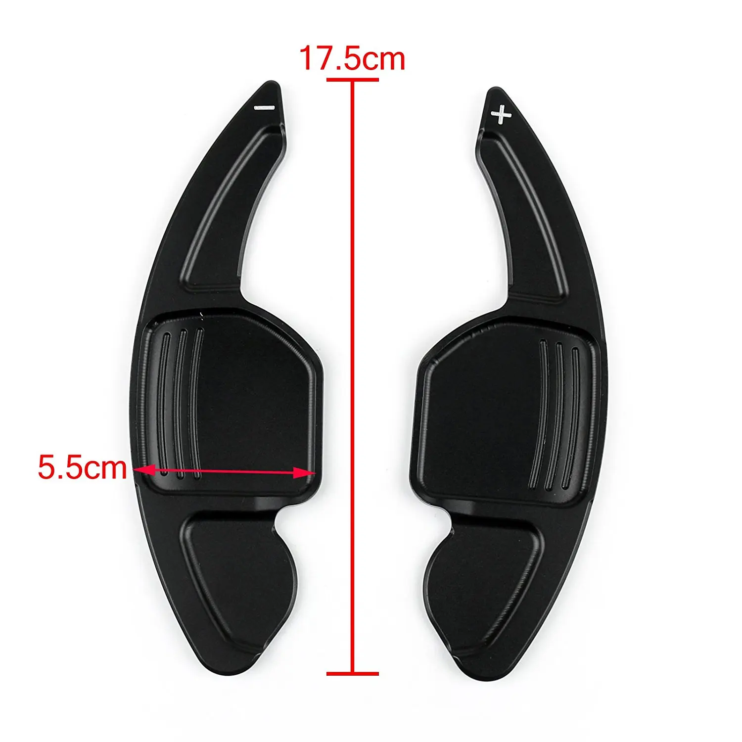 Black Aluminum Shift Paddle Extensions For Audi A3/A4/A5/A6/Q7/TT/TTS – Car-bodykit