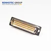 180 Degree Hole Riveting Receptacle Male DB 3 Row 44 Pin Connector