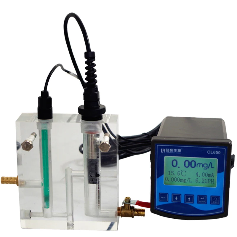 Laboratory Online Meter Cl650 Industrial Digital Water Residual ...