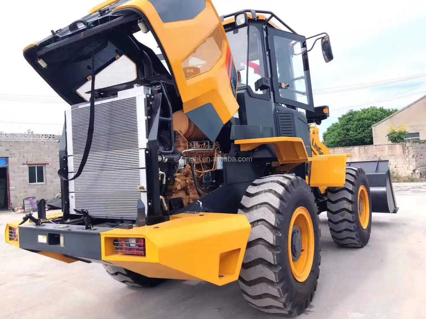 Liugong Mini Payloader Clg835h/clg835 3 Ton Wheel Loader - Buy Wheel ...