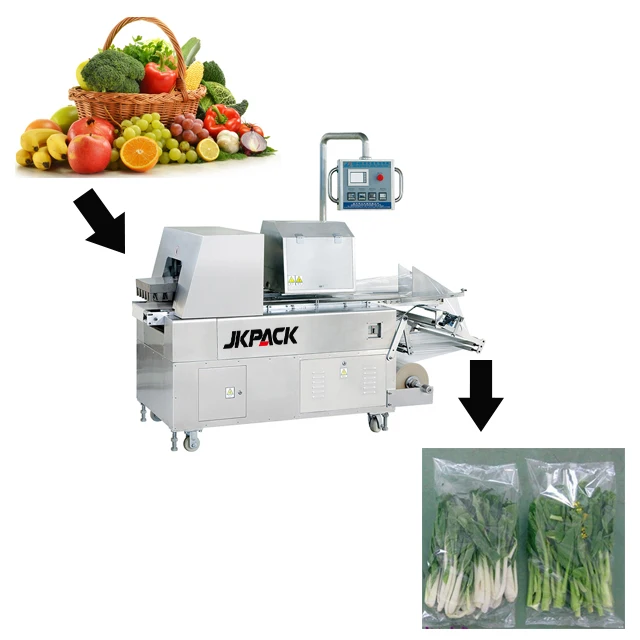 Multifunction Automatic Frozen Fresh Fruit And Vegetable Flow Packing Machine For Vegetable