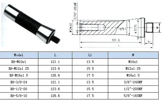 Universal Morse Taper Drill Chuck Arbor For Cnc Machine Accessories ...