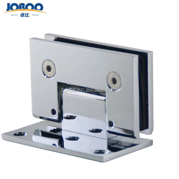 Brass Manufacturing Right Angle Adjustable 90 Degree Single Side Glass