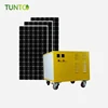 4000W 12V-220V solar power system,solar generator for solar air conditioner