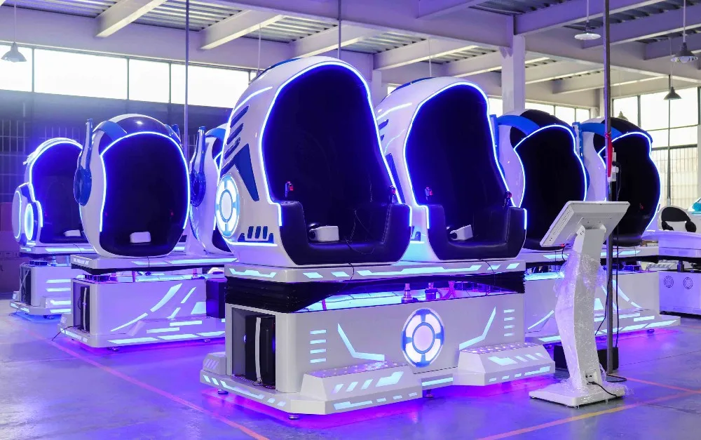 2019 Popular Virtual Reality Simulation Rides 9d Vr Game Machine