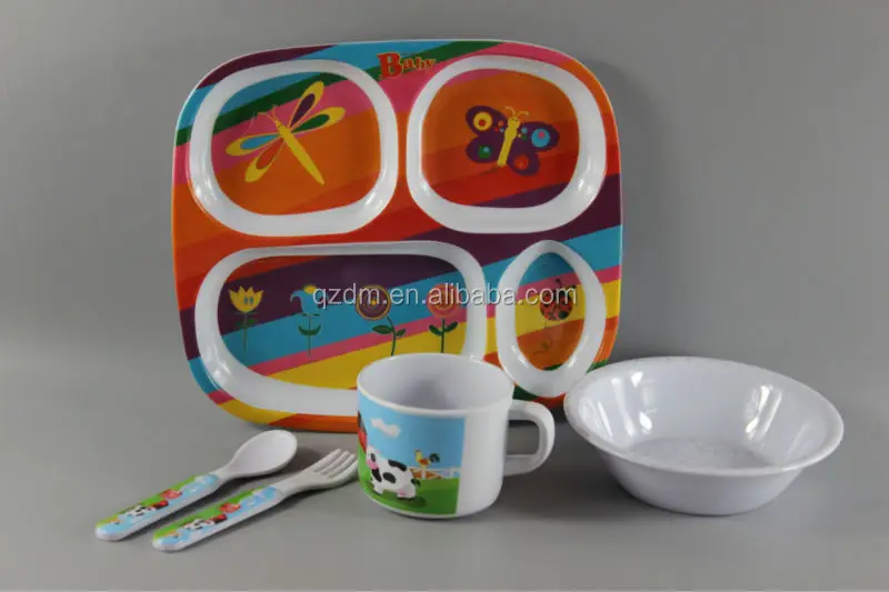 Melamine Tableware Set For Kids