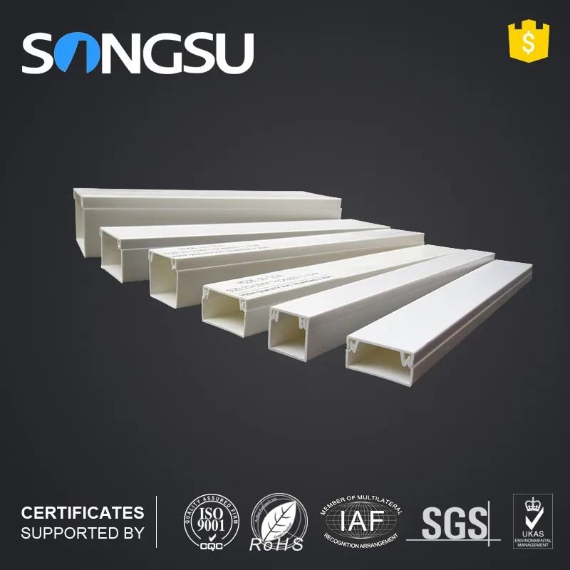 Waterproof High Quality Pvc Cable Trunking Price List Buy Pvc Cable Trunking Price List
