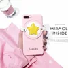 Sakura Pink Five-pointed Star Farouche Cell Phone Cases Mobile Phone Shell