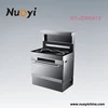 Italy Design Cooking appliance Free standing range hood with oven and hot plate/ integrated kitchen