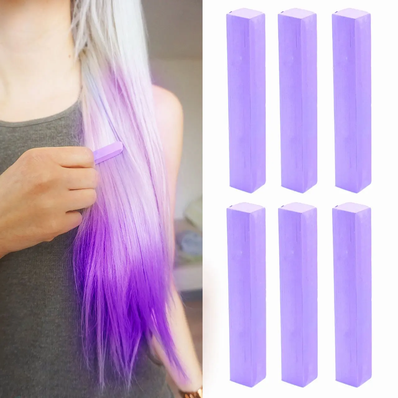 Чем в домашних условиях покрасить волосы в фиолетовый цвет в домашних условиях
