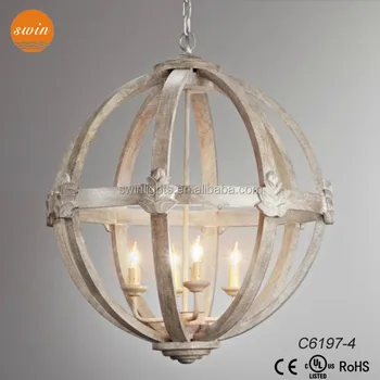 Handcrafted Solid Wood Spence Pendant Lamp Orb Shaped Lighting C6197 4 Wooden Globe Handcrafted Solid Wood Spence Pendant Lamp Orb Shaped Lighting C6197 4 Wooden Globe