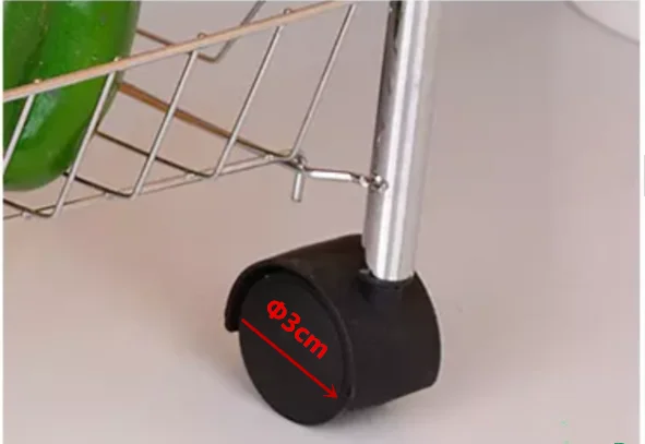 vegetable and fruit shelf