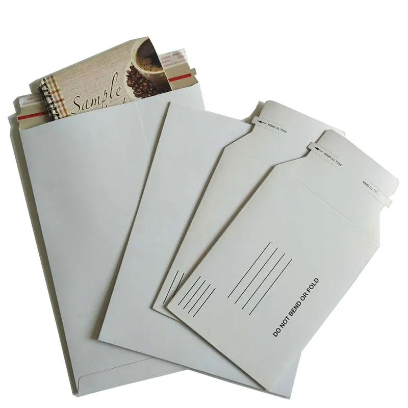Custom Envelope Fully Recycled White Cardboard Paper Envelope For