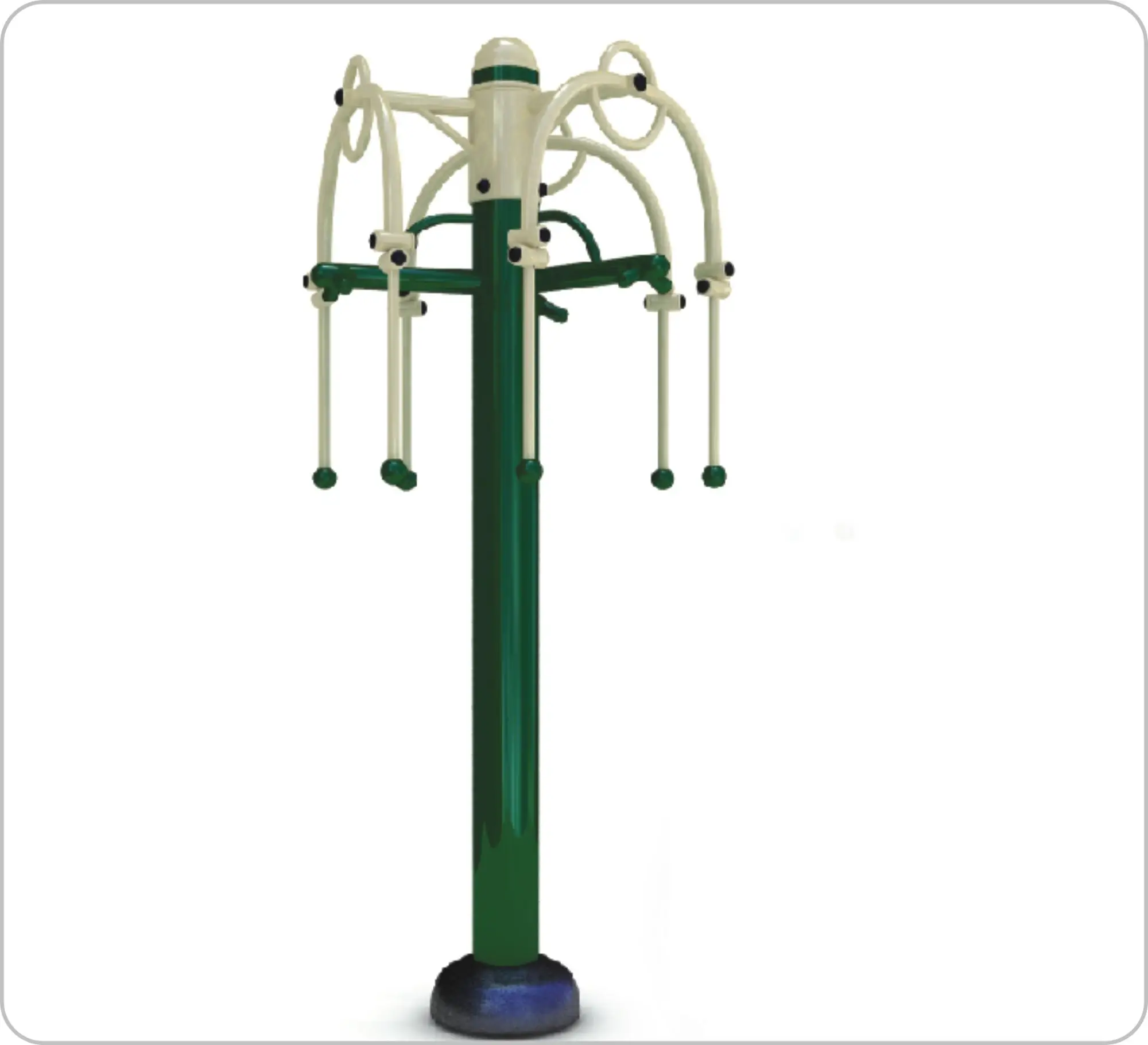 Anti Static Playground Fitness Equipment / Greenfields Outdoor
