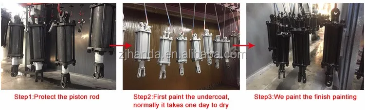 Popular long stroke double acting hydraulic piston cylinder