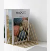 Concise Metal Welding Triangle Fashion Book Stand