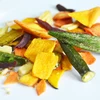 Vacuum packed green mixed vegetable crisp