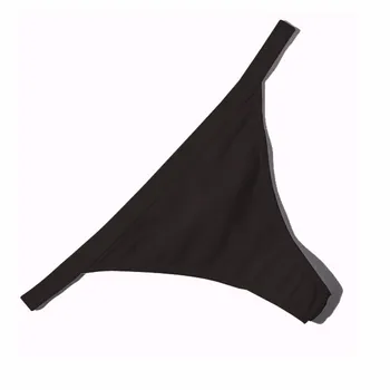 black seamless underwear