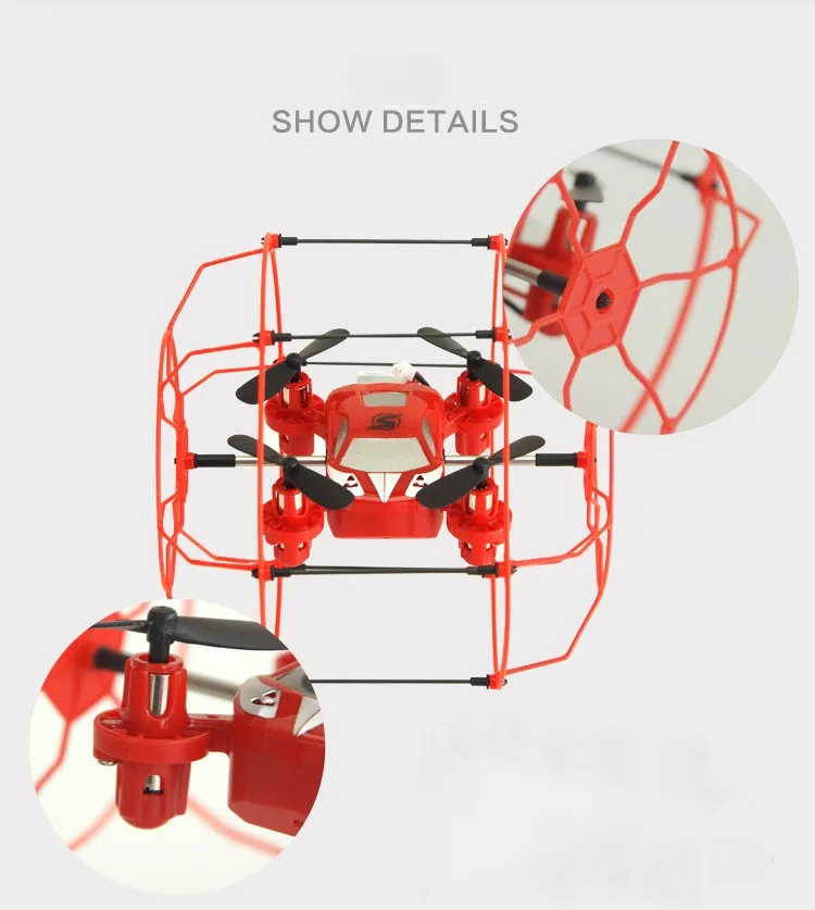 Fy802 Rc Flying Ball Wall Drone For Kids,Radio Control Climbing Rolling