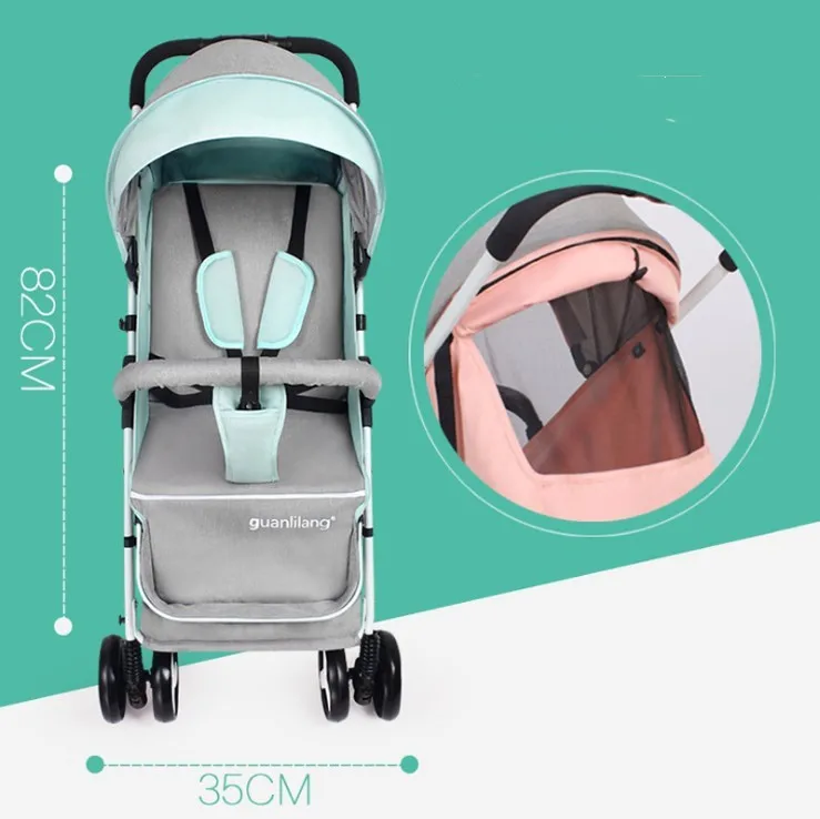 China Folding Baby Doll Stroller Pram /lightweight Kids Stroller Baby