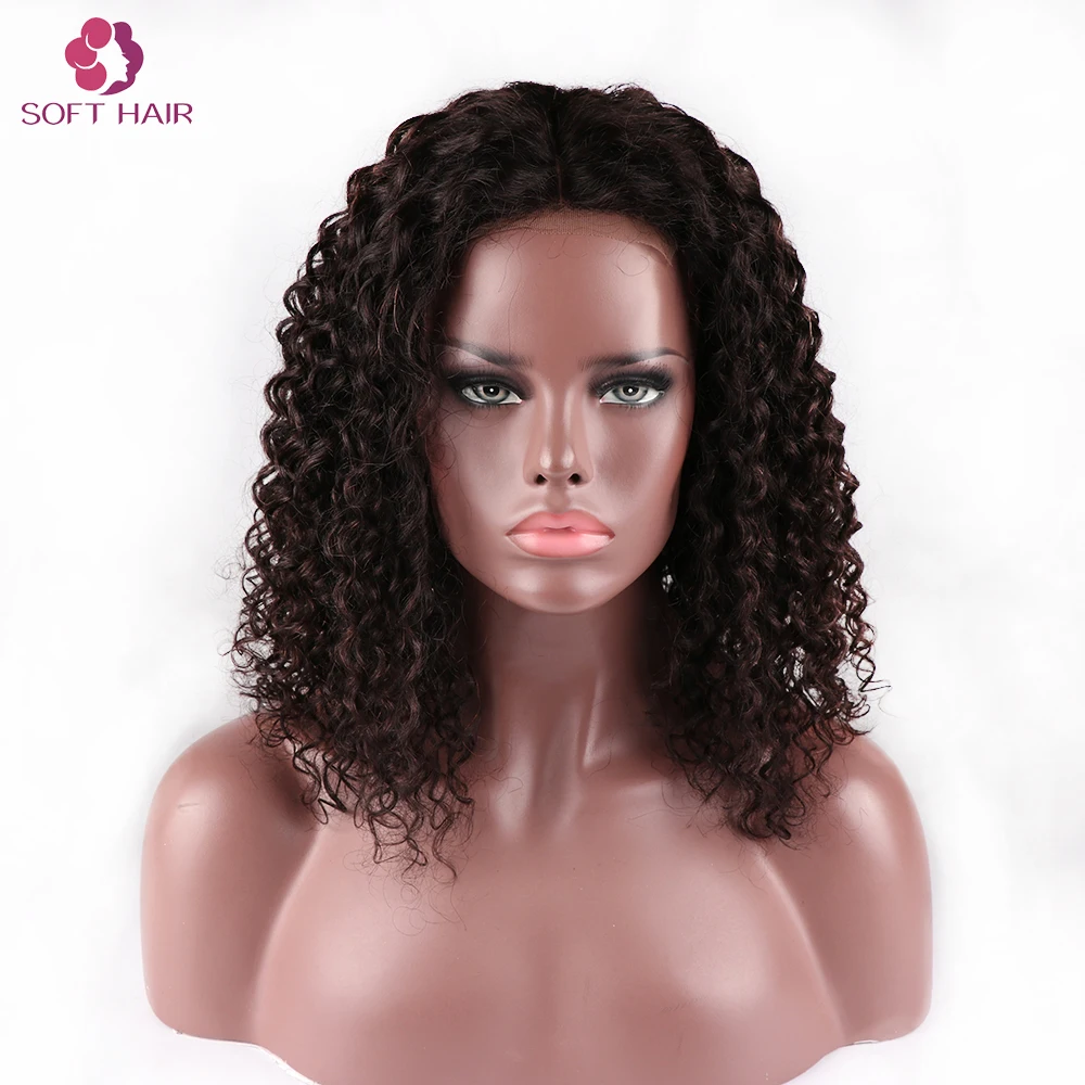 Cheap Short Brazilian Deep Curly Lace Front Wig,Lace Remy Closure Wig,Wholesale Wig Caps For