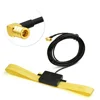 DAB Digital Car Radio Antenna Aerial SMB Right Angle Glass Mount for KENWOOD