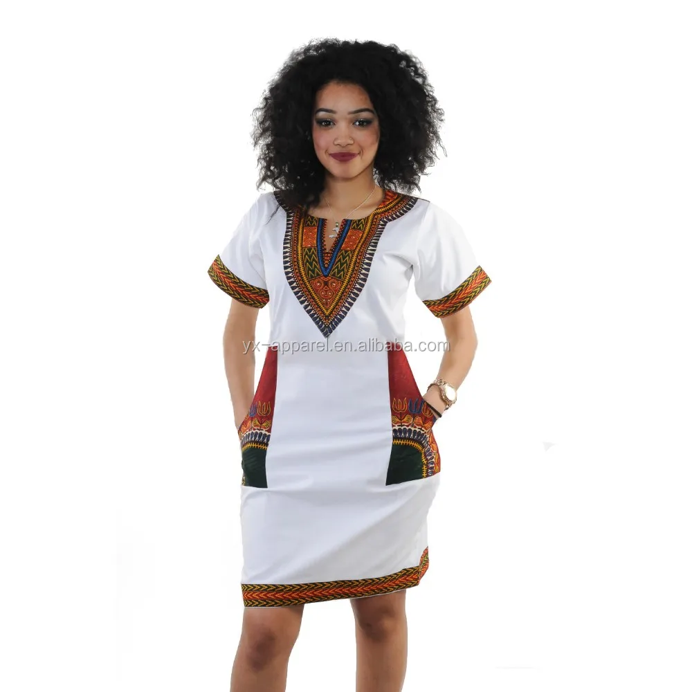 african shirt dress