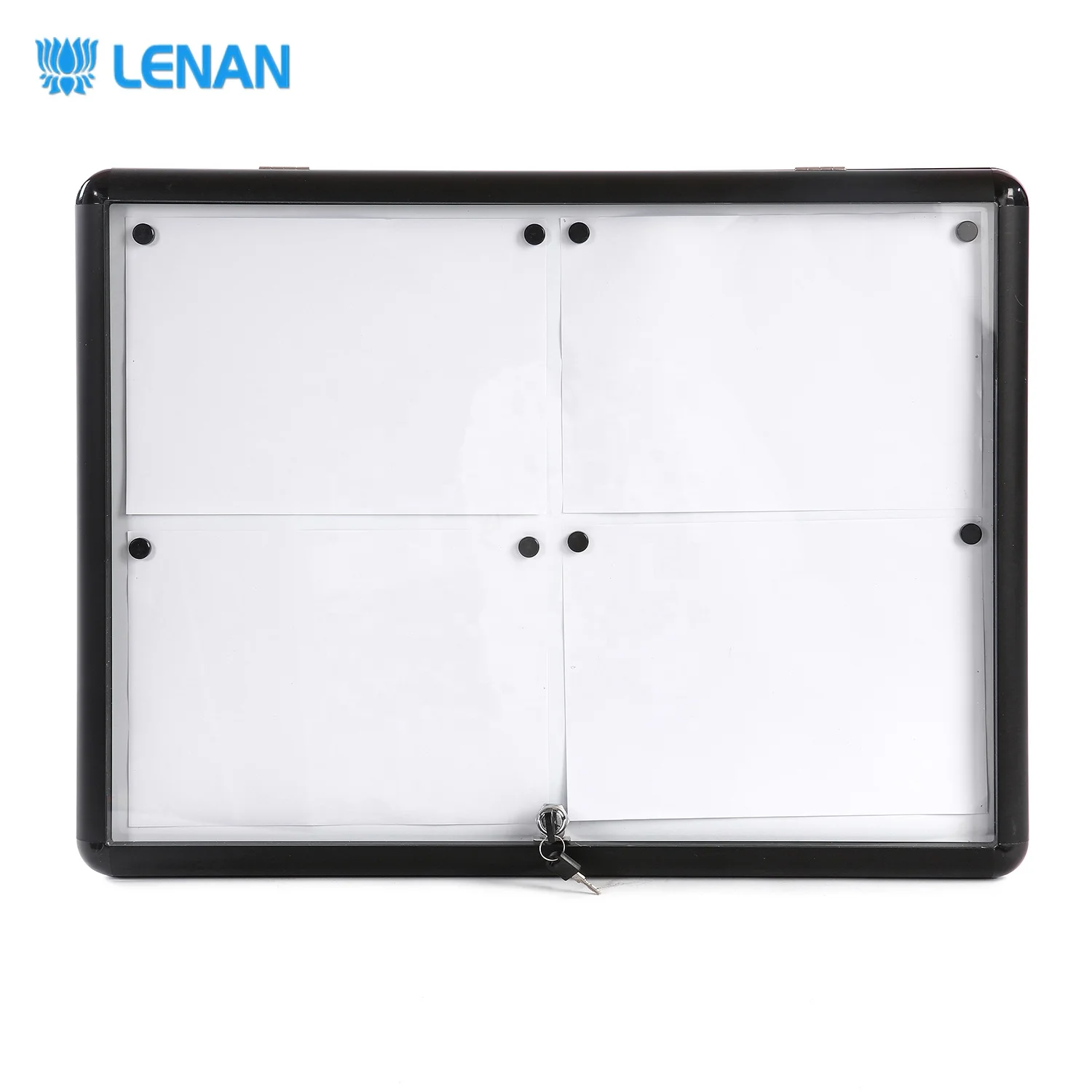 High Quality Standard Size Display Board Enclosed Bulletin