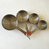 measuring cup set,4 piece heavy-duty stainless steel measuring cups