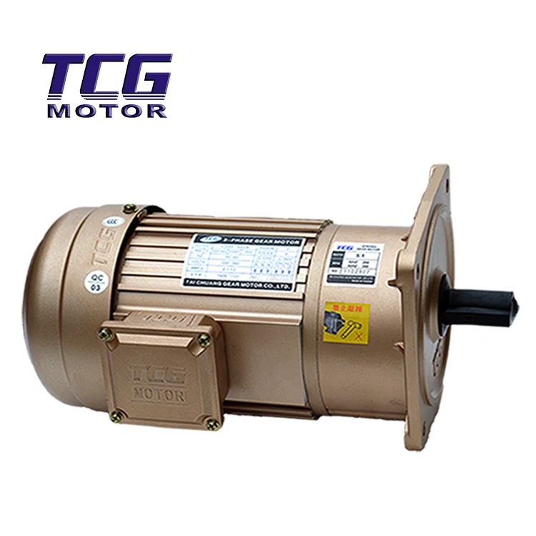 High Torque Ac Electric Motor,Horizontal Type Gear Motor,3phase/single