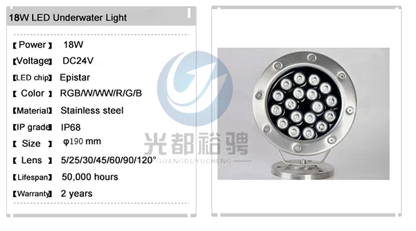 Hoge Kwaliteit Rvs Ac12v 18 W Ip68 Rgb Led Fontein Verlichting Voor ... Hoge Kwaliteit Rvs Ac12v 18 W Ip68 Rgb Led Fontein Verlichting Voor ...