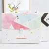PVC A4 7 layers Document Bag Color Carnival Folder Bag Paper Storage Expanding File Folder Briefcase Pouch for School Office