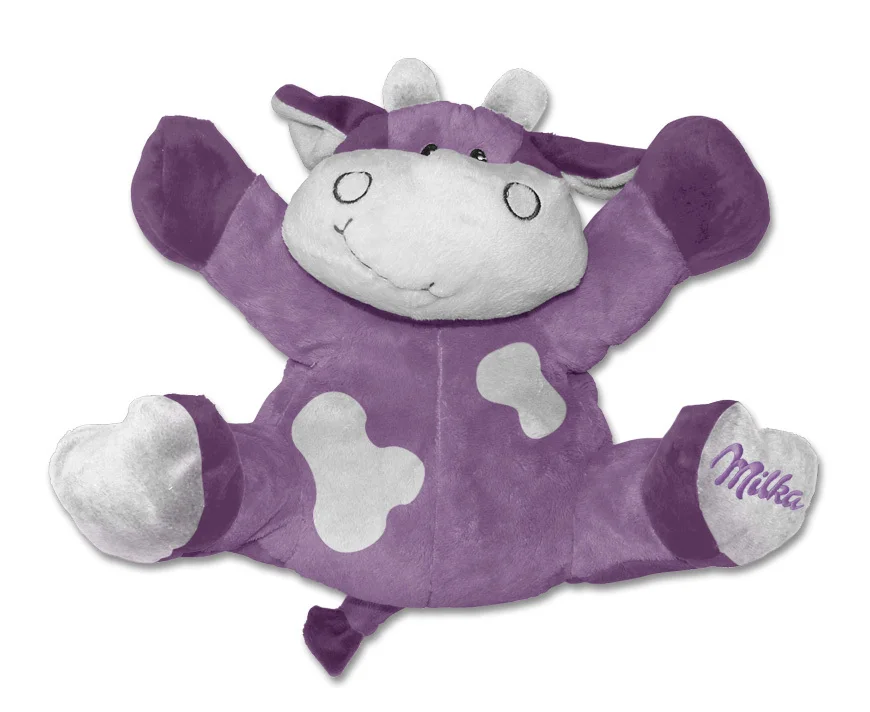 vache milka peluche