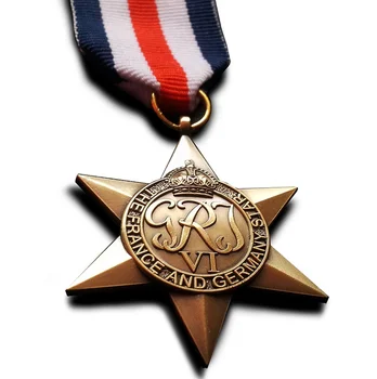 France And Germany Star Military Medal Ww2 British Commonwealth