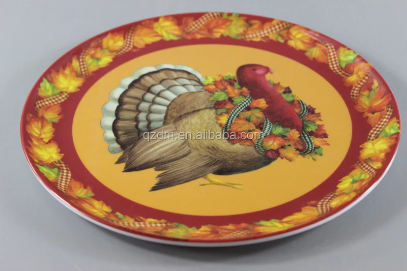 Nation Style Melamine Dinner Plate Plastic Dishes