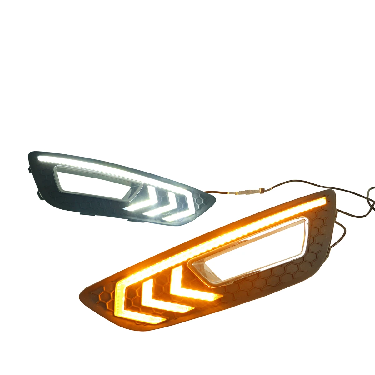 Car Front Bumper Daytime Running Lights For Ford New Focus 2015 With