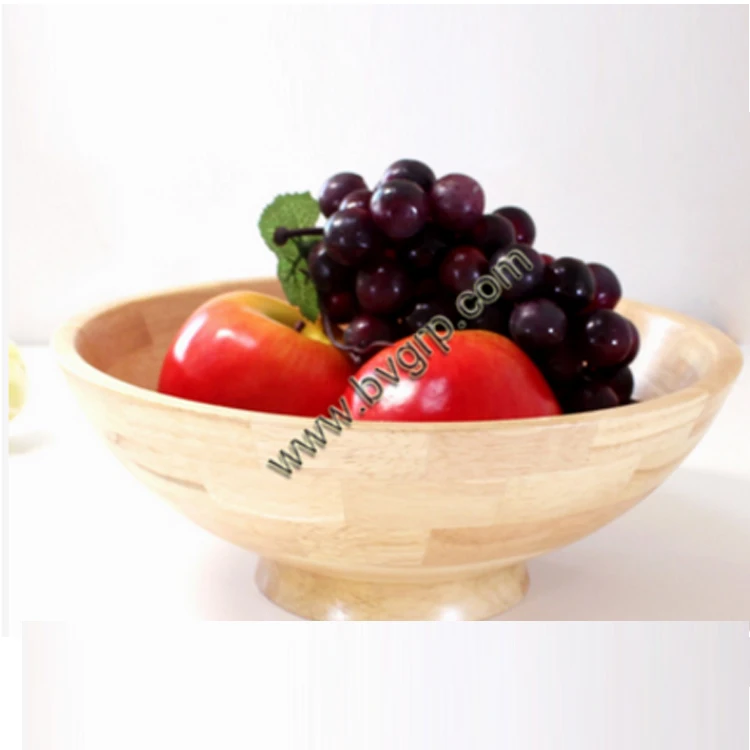 
Wholesale Chinese Hand Painted Eco-friendly Olive Wood Salad Bowl 