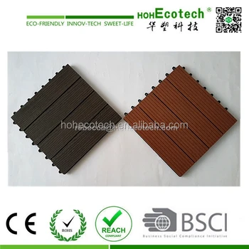 Facile installare wood plastic composite wpc sauna bordo/fai da te ... Pavimento plastica giardino