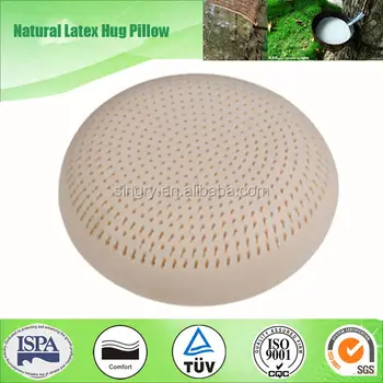 Natural Latex Rubber Round Cushion Pillow Buy Round Cushion