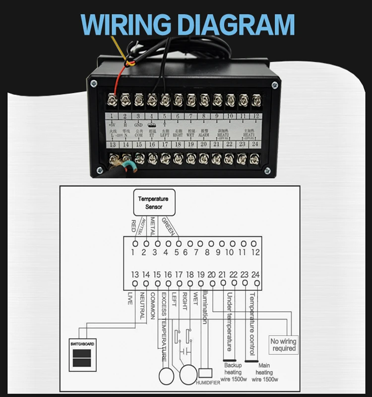 Source Контроллер для инкубатора, цифровой инкубатор для яиц с высокой инкубацие