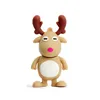 Christmas Gifts Reindeer Shape Usb Drives PVC Usb Flash