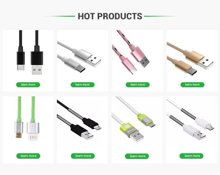 High quality 1m 2m 3 m Type-C usb charger data cable for micro cell phone 5v 2.1a - ANKUX.COM