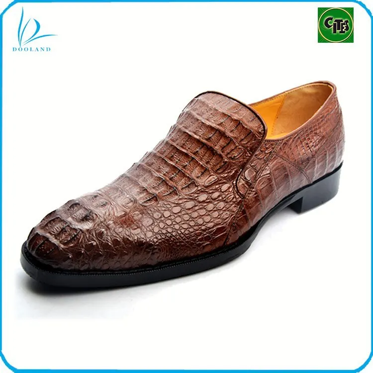 crocodile leather shoes