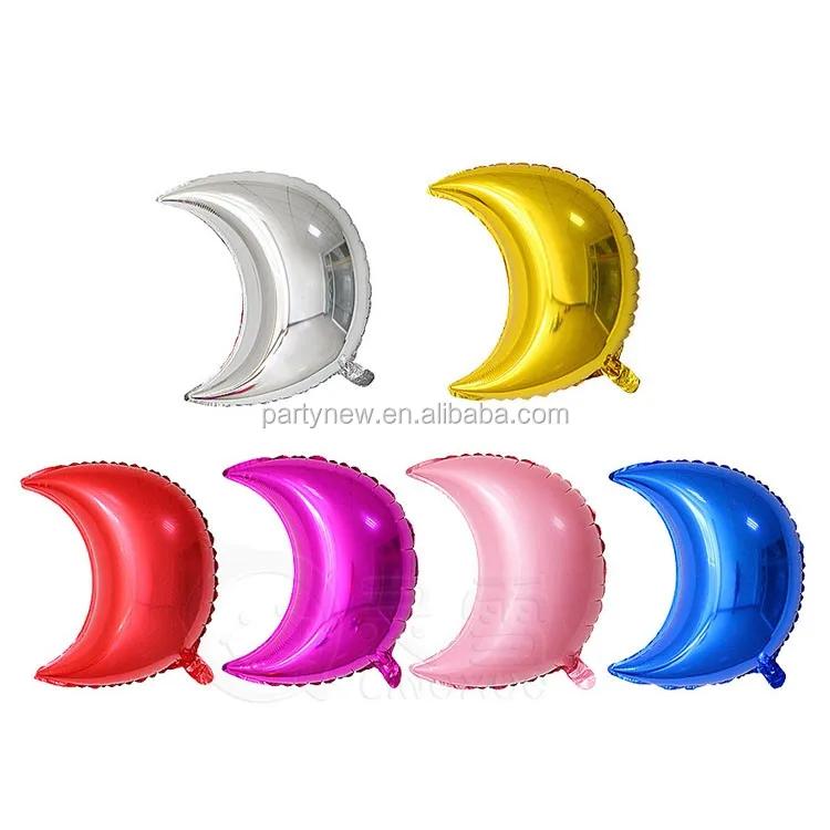 crescent moon shaped foil balloon buy moon balloon moon crescent moon shaped foil balloon buy moon balloon moon
