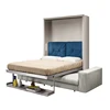 Horizontal Style Smart Size Queen Sofa Wall Bed