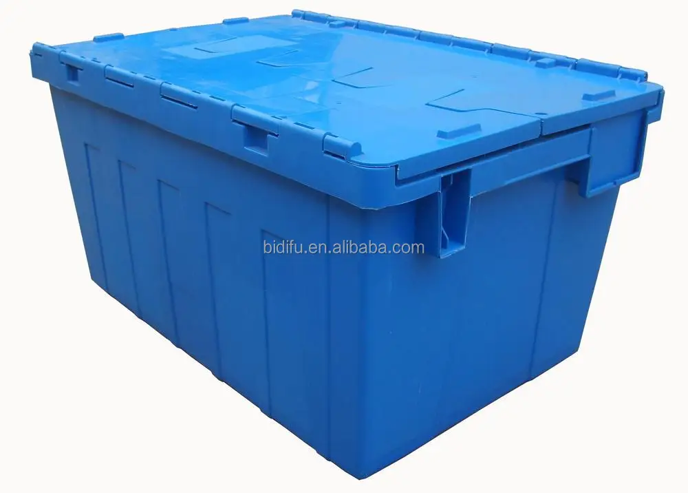Plastic Moving Boxes Sale Plastic Crate With Lid Plastic Moving Crate