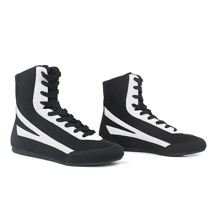 Boxing Shoes For Men Hitop Boxing Shoes Training Sparring Boots Buy