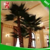 fiberglass artificial fan palm tree / plastic artificial palm leaves / factory price artificial Chinese fan palm tree